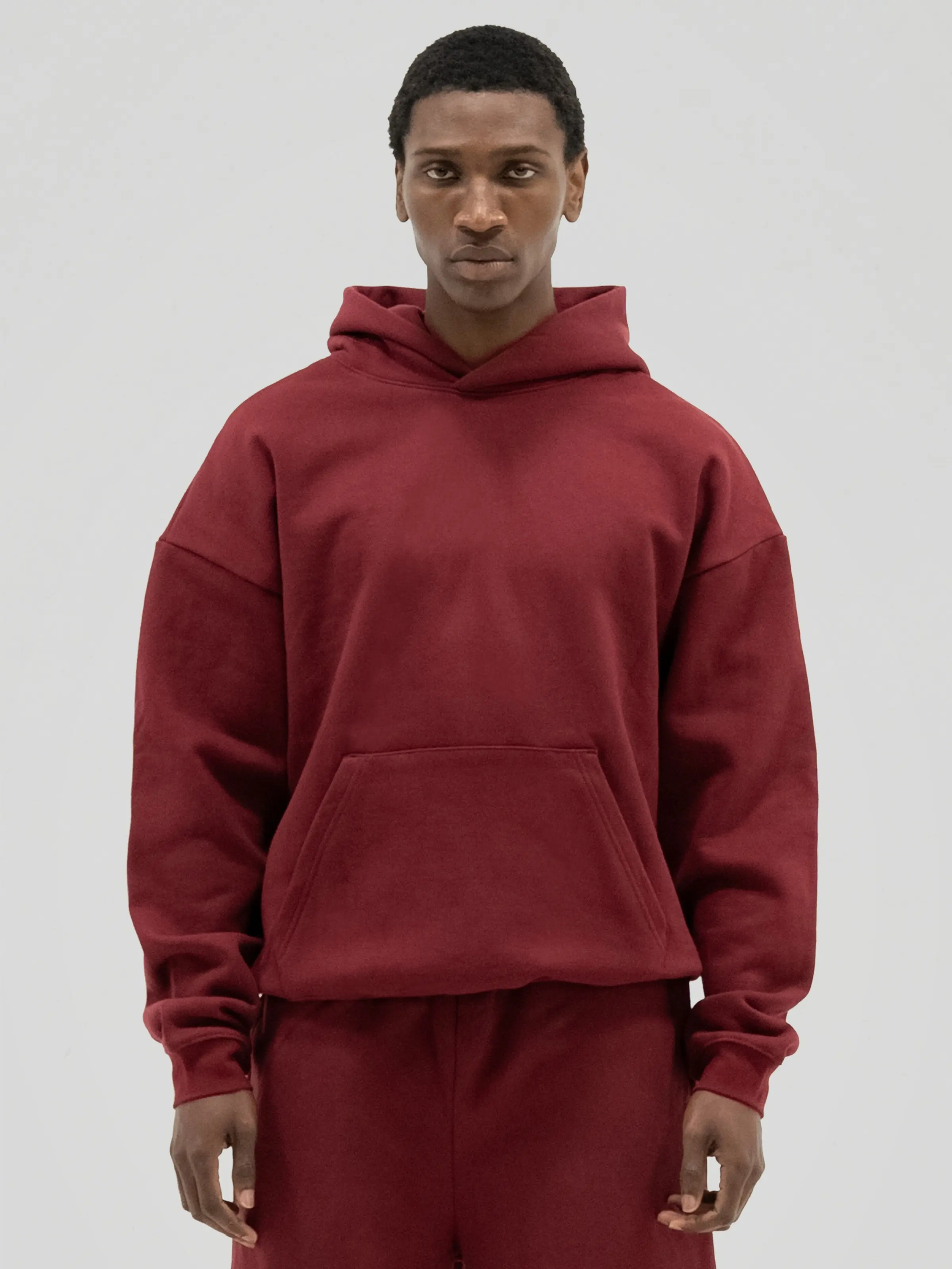 600 GSM 'Cabernet' Core Hoodie 600 GSM 'Cabernet' Core Hoodie