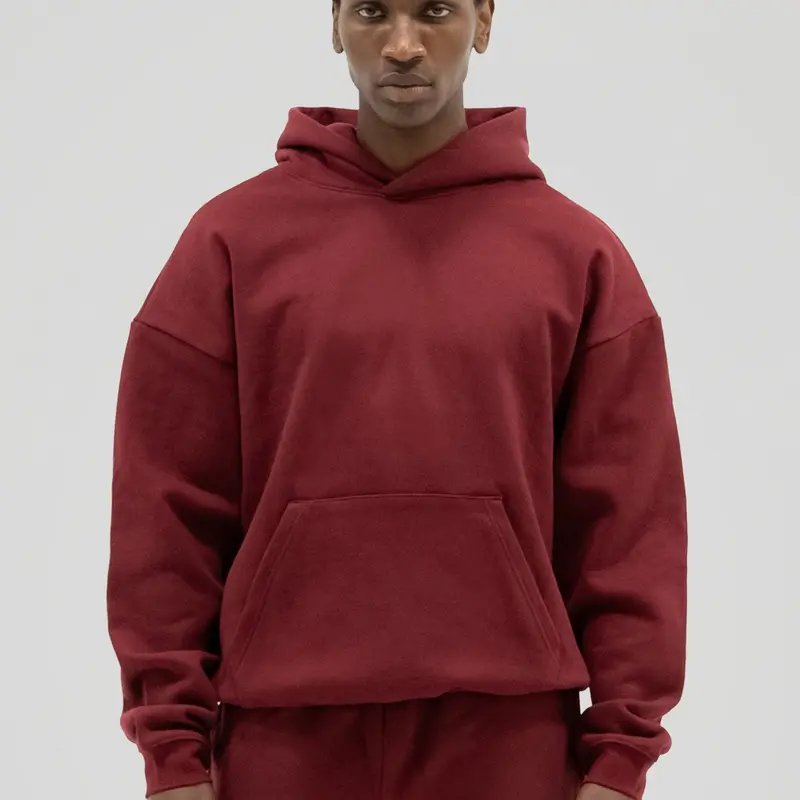 600 GSM 'Cabernet' Core Hoodie