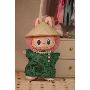 The Emerald Forest Brocade Miniature Ao Dai Set