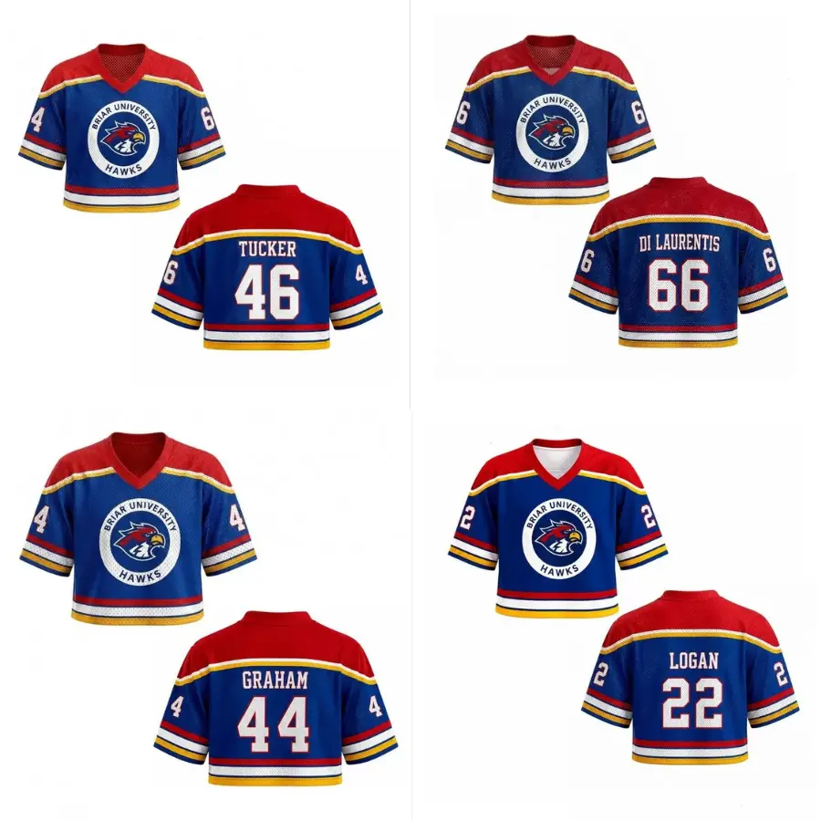 Off-Campus Mesh Croptop Jersey, Hockey Jersey, Off-Campus Jersey, Gift for Fan, Graham 44 Croptop Mesh Jersey