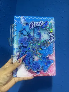 acrylic shaker notebook custom