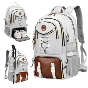 Spacious Men's Backpack for School & Travel - Heavy-Duty Large Capacity Casual Backpack with Dedicated Laptop Sleeve, Perfect for College Students, Professionals, and Daily Outings