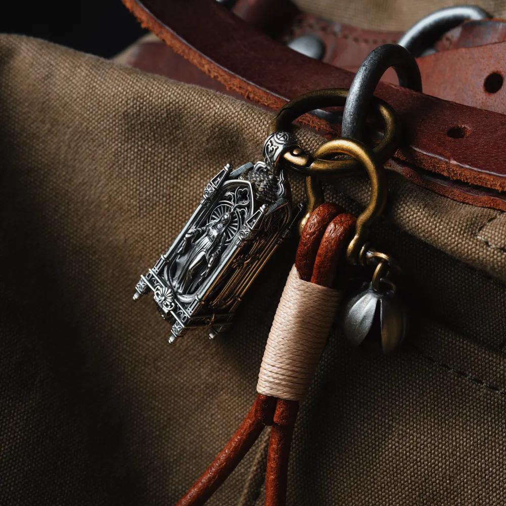 Sanctum Pendant in White Bronze
