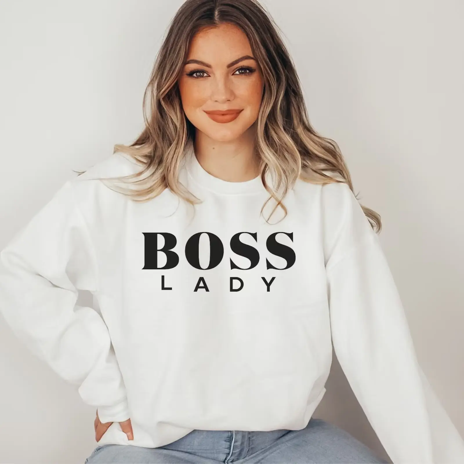Boss Sweatshirt, Gift For Boss, Boss Mom Gift, Boss Shirt For Women, Girl Boss Sweatshirt, CEO Shirt, Women Boss Appreciation Gift