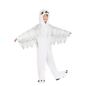 Kid's Plush White Owl Costume