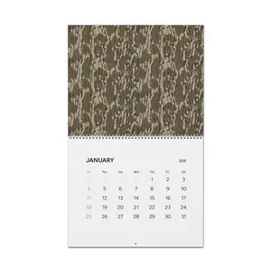 Original Bottomland Everything Bottom Lands Wall Calendar 2026 - Calendar with Camouflage Design
