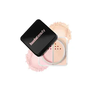 Huda Beauty Easy Bake Loose Powder Duo in Cherry Peach