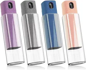 4 Pack Screen Cleaner 3-in-1 Touchscreen Mist Cleaner Spray and Microfiber Cloth Built-in Cleaning Solution Portable Reusable Fingerprint-Proof Spray Bottle for Phone Laptop iPad TV Monitor Car Screen screencleaner Household