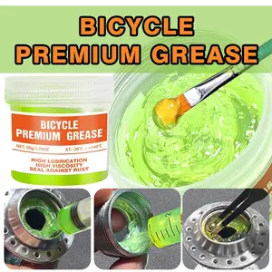 50g Bicycle Premium Grease High Viscosity Waterproof Anti-Rust Grease for Bike Hub Bearing Maintenance