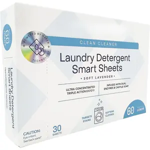 Laundry Detergent  Sheets - 30 Sheets