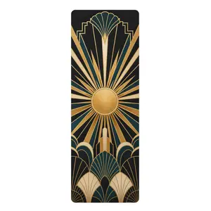 Home Workout Yoga Mat, Non Slip Fitness Accessory, Pilates Equipment