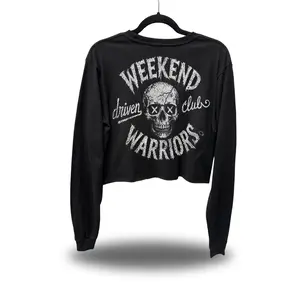 WEEKEND WARRIORS CROP LONG SLEEVE