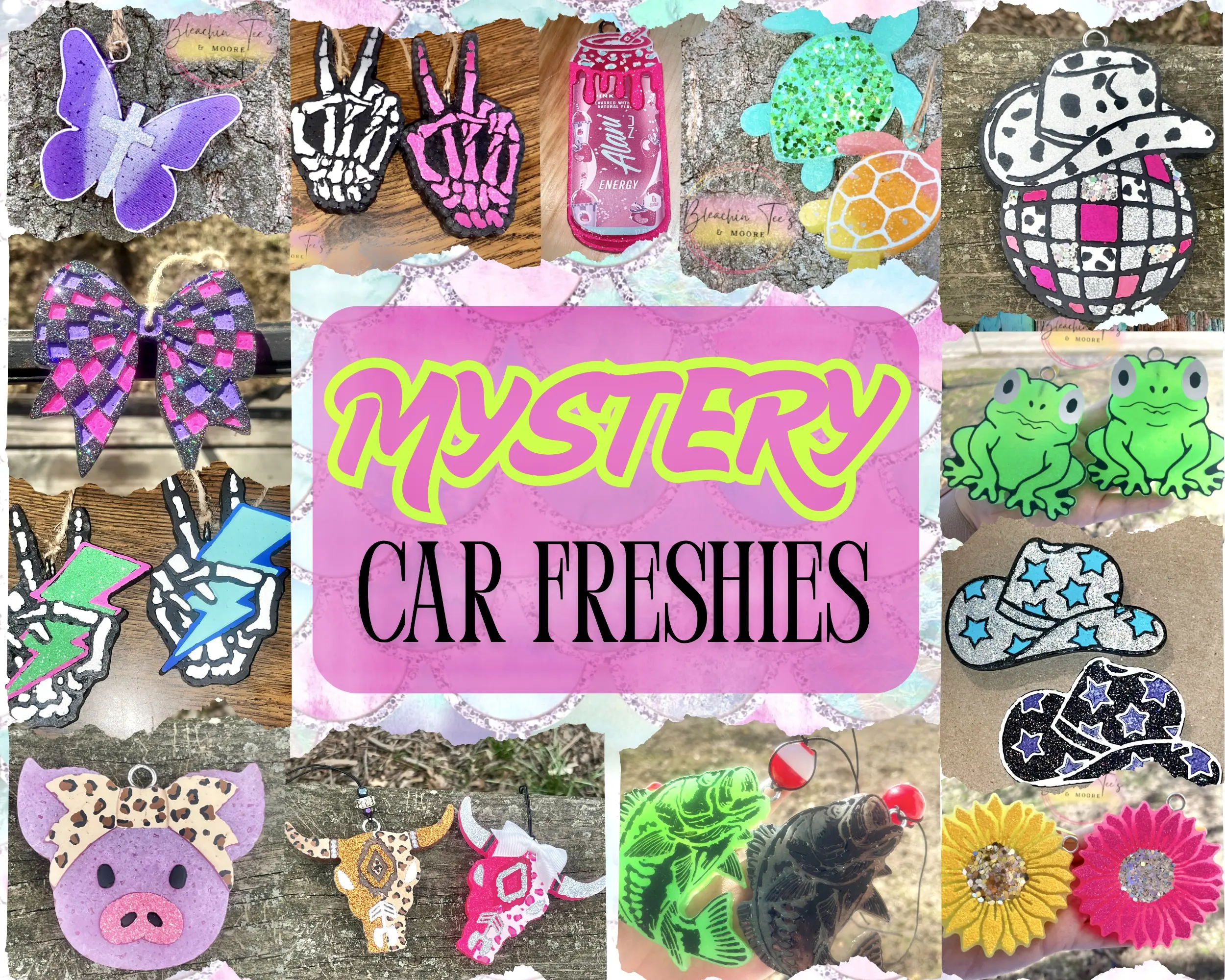 Booktok Car Freshies - Customizable Scents & Colors for Personalized Car Ambiance - Lasts 4-8 Weeks - Versatile Freshie for Stylish Customization