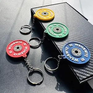 45lb Keychain - Assorted Colors with Metal Clasp and Loop