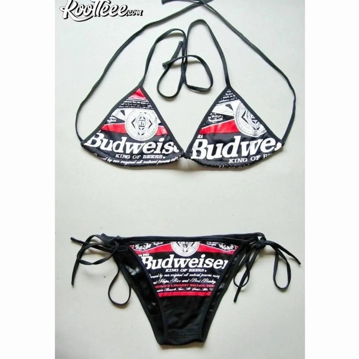 Budweiser Beer Summer Vibe Bikini Set 3D2 U83