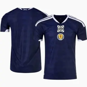 Personalized Scotland Soccer Jersey World Cup 2026, Custom Name Number Logo National Soccer Jersey V
