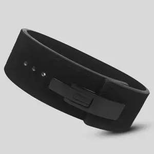 Jet Black Lever Weight Lift Belt