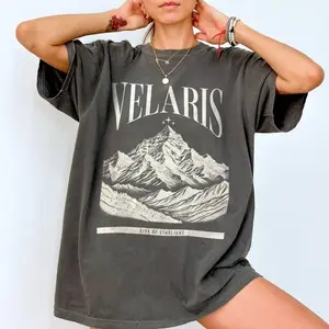 Velaris ACOTAR City Of Starlight Shirt - ACOMAF bookish-Sarah J Maas Night Court Tee of tiktok Comfy Top - Vintage Oversized Shirt for Women - Gifts for Women
