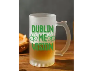 Dublin me vision frosted mug