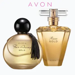 Avon Far Away Gold & Rare Gold EDP 1.7 fl. oz. Set of 2