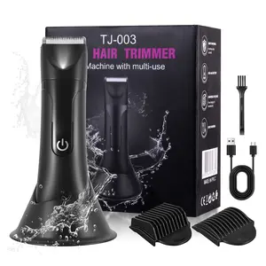 Men's Body Hair Trimmer, Manscape Groin & Hair Trimmer for Men, Electric Pubic Trimmer Shaver, Gift for Him
