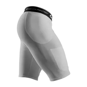 McDavid Girdle 5-Pocket Compression Activewear with Moisture Management & Durable Construction - Compression technology supports large muscles to help reduce pulls and fatigue.