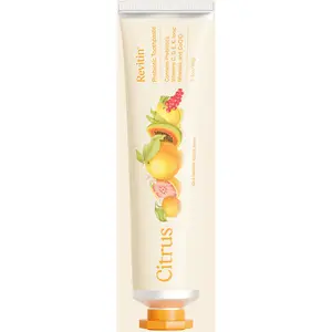 Revitin Prebiotic Toothpaste | Fluoride-Free Citrus Clean with Natural Whitening | Non-Toxic, Kid Safe, Dentist-Developed, SLS, Dye, Gluten & GMO Free | Pack of 3 Gentle Oral