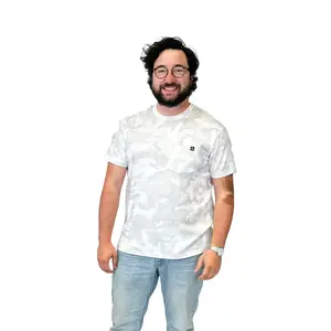 Men's Printed Interlock PKT Tee