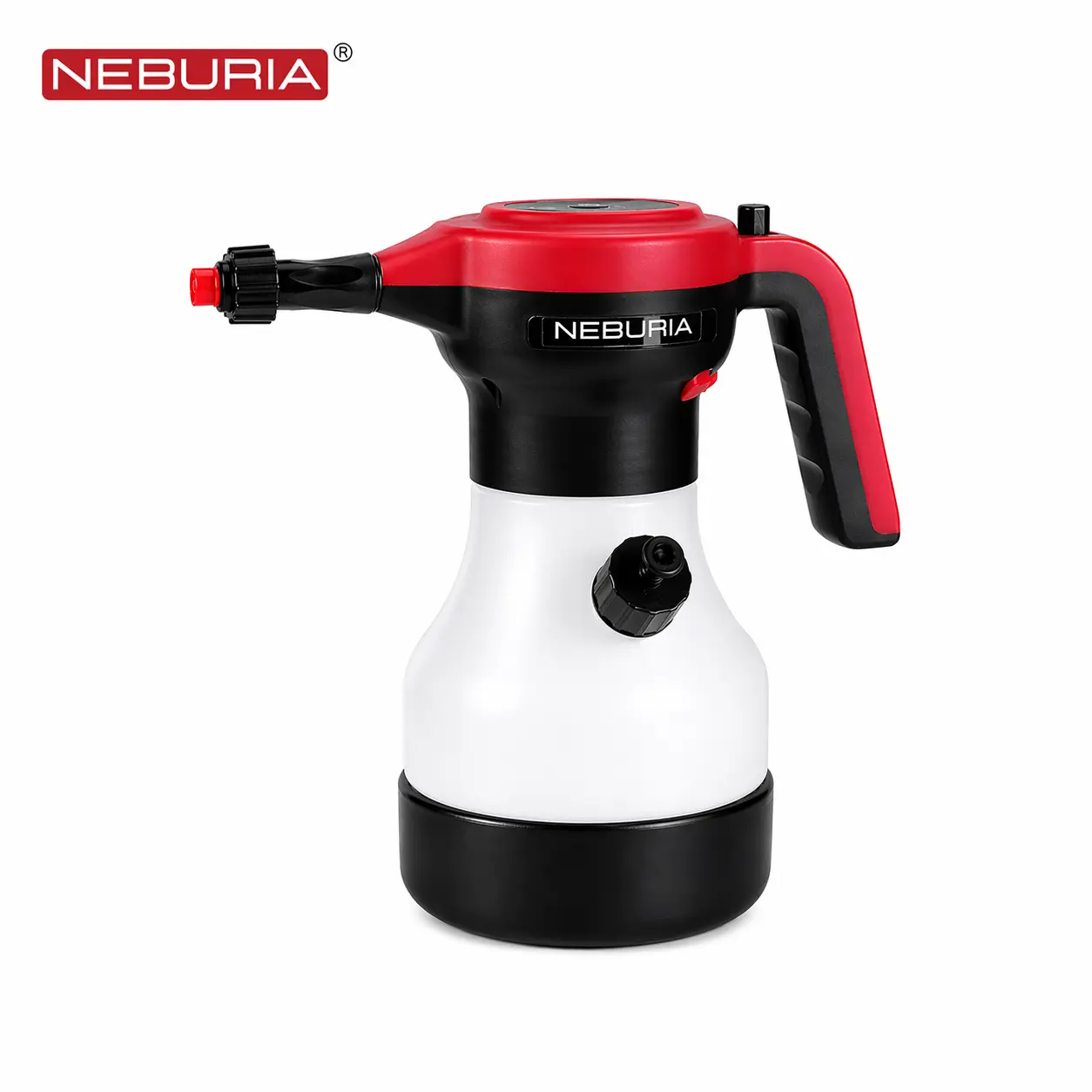 NEBURIA Electric Foam Sprayer, Cordless High Pressure Foam Cannon for Car Wash, One-Touch Thick Foam, Rechargeable Cleaner