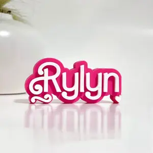 Custom Desk Sign - Name Personalized - Fashion Desk Wall Sign - Kid Room Sign - Custom Name plate, gifts for friends, relatives, family.