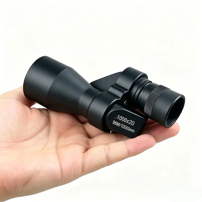 Practical 8x20 Lightweight Monocular Telescope with HD Lens, Compact Pocket Scope, Smartphone Adapter, Portable Binoculars & Telescopes for Birdwatching, Camping