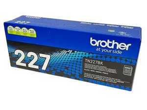 Brother TN227BK High-Yield Black Toner Cartridge - 3000-Page Yield, for Computers & Office Equipment Ink & Toner Needs