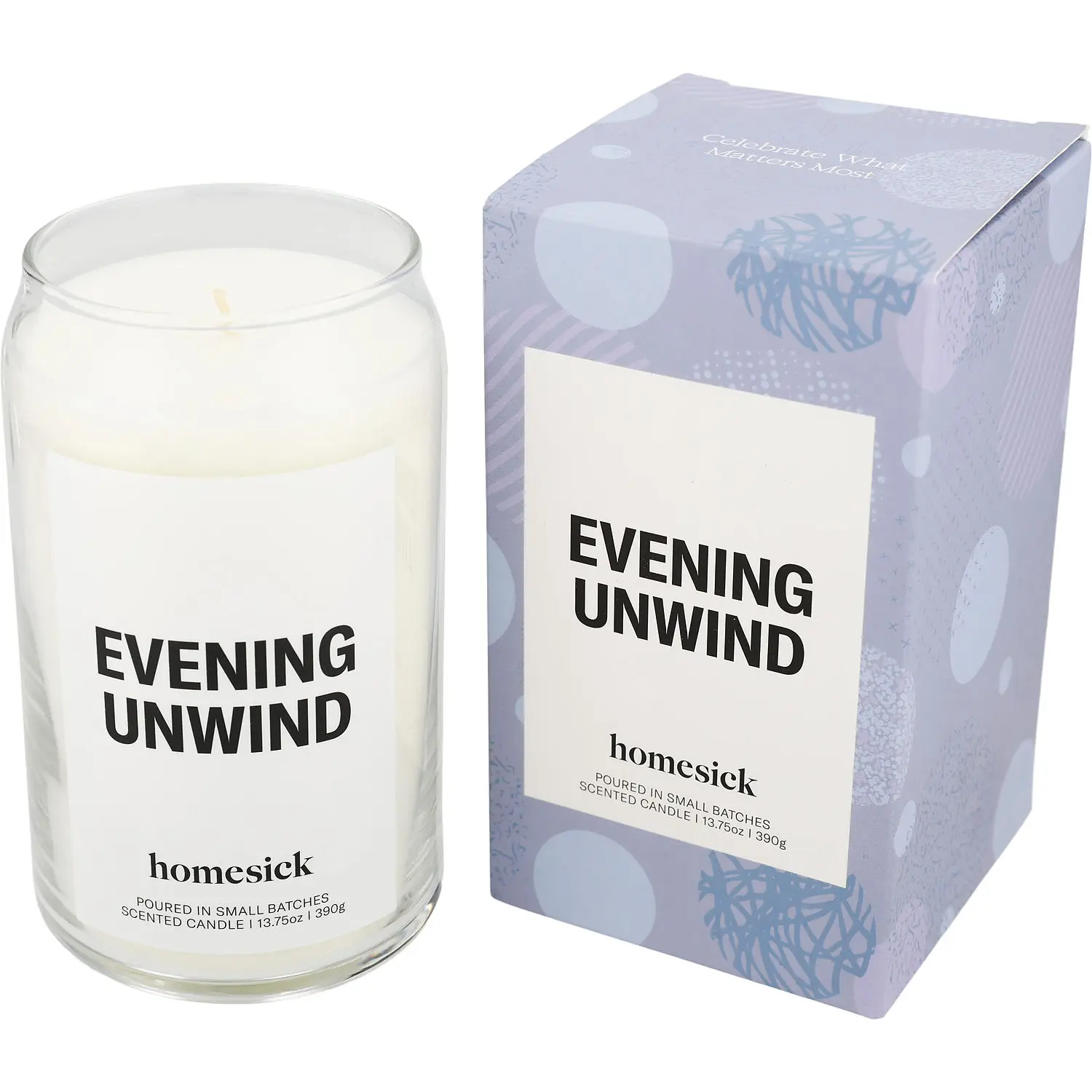 Homesick Evening Unwind By Homesick Scented Candle For Unisex