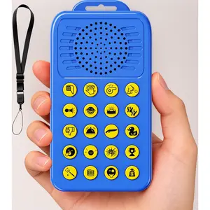 Featuring 20 hilarious sounds this sound effects machine is a fart noise marker prank laughs device in blue color perfect as novelty gag gift for boys and girls prank gifts and kids fun toys for ages 3-14 year old with 2 AAA batteries included