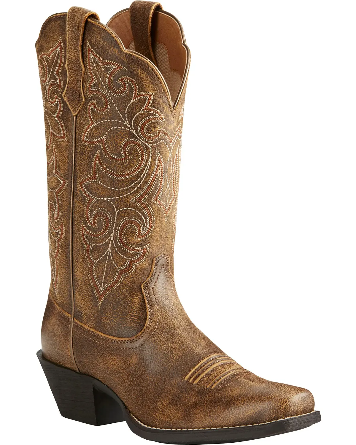 Ariat Women's Women'S Round Up Distressed Leather Western Performance Boot - 10021620