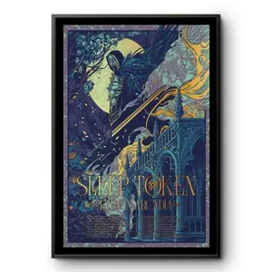 The Even In Arcadia Tour 2025 Poster – Limited Edition Concert Tour Dates Print, Music Wall Art, Indie Band Decor