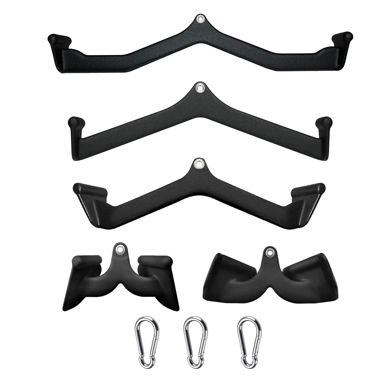LAT Pulldown Attachments, LAT Bar Cable Machine Attachment,T-bar V-bar, LAT Pull Down Bars, Back Tricep Bar Strength Training Handle for Home Gym Fitness lat pulldown