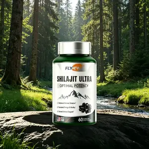 FLYNEW Optimal Potency | Shiilajit Ultra | Adaptogen Energy Stamina Immune Antioxidants | Made in USA | 60 Capsules