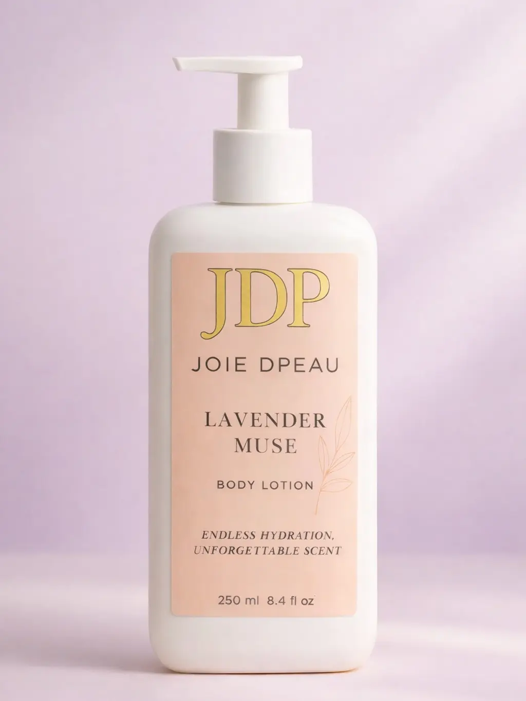 Lavender Muse – Aromatic Vanilla & Lavender Body Lotion by JDP (Joie DPeau)