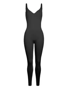 Black Ribble Adjustable Straps Cami Jumper Summer