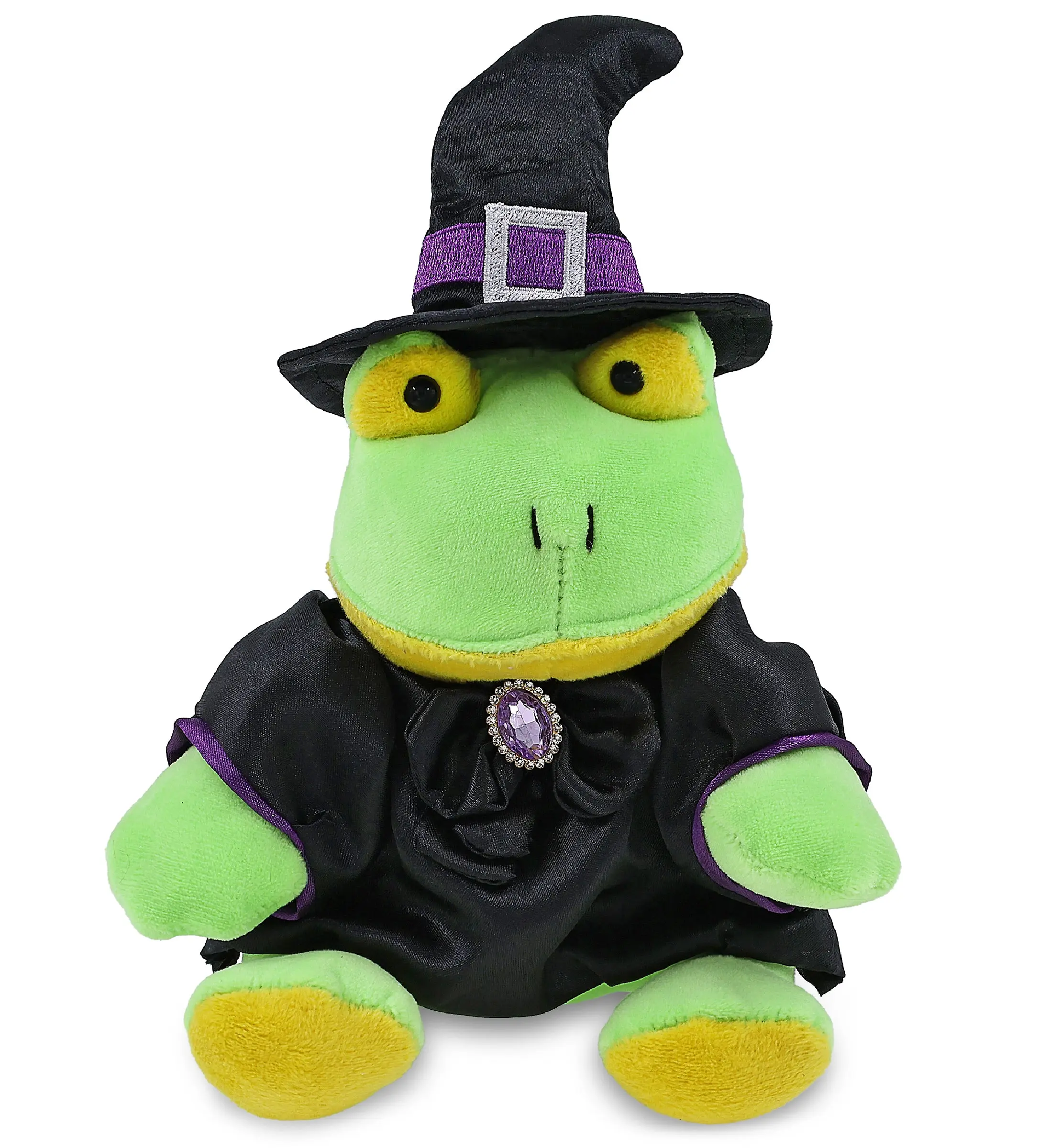 6" Plush Frog Witch Stuffed Toy, Collectible for Toys & Hobbies Enthusiasts, Collectibles