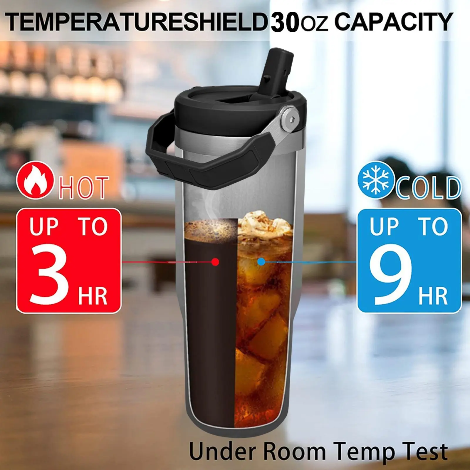 30oz A-Aphmau Pattern Stainless Steel Tumbler - Insulated Water