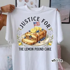 [Sale up to 50%] [Free Ship] Justice For Lemon Pound Cake Afroman T-Shirt, Unisex Cotton Tee