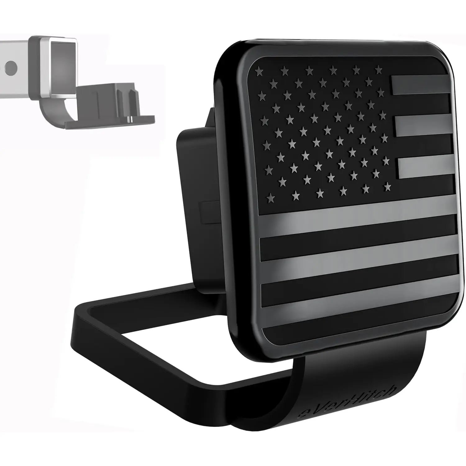 eVerHitch 2-inch Trailer Hitch Cover Plug Insert