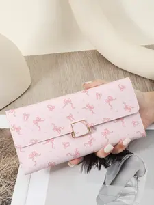 Women's long wallet, coin wallet, multi card slot simple multifunctional wallet, women's ultra-thin three fold wallet, very suitable for outdoor use