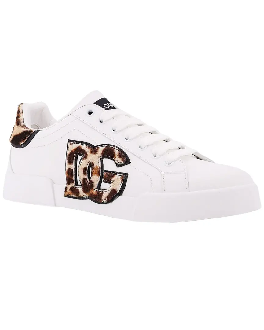 Dolce & Gabbana Portofino Leather Sneaker