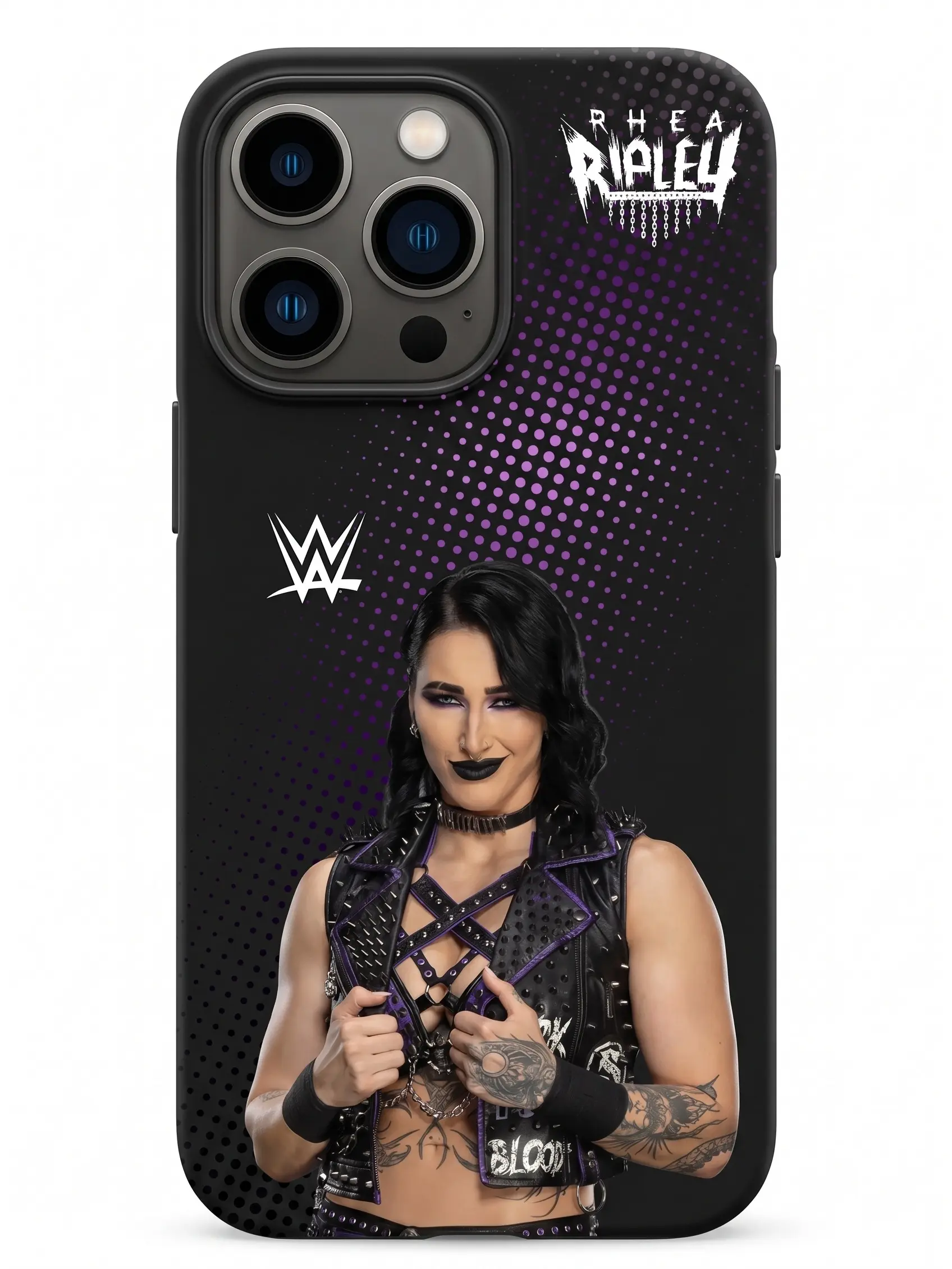 WWE Rhea Ripley Mami Phone Case, WWE Legends Tough Phone Case For iPhone 17 16 15 14 13 12 11 X XR Max Plus Collection for fans, Gift For Men And Women