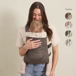 Solly Baby Soft Buckle Carrier – Soft Structured Baby Carrier Adjustable Front & Back – 10–45 lbs – Ergonomic Design – Baby Carrying Essential