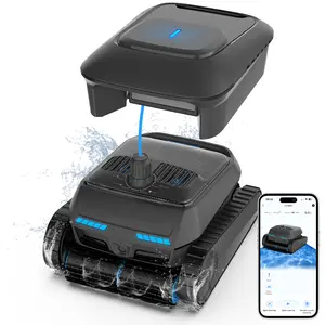 AIRROBO Pool Robot Cleaner 4in1 Omni CP400, Robot Pool Ceaner above Ground Pool and Inground Pool,with Pool Skimmer Robot