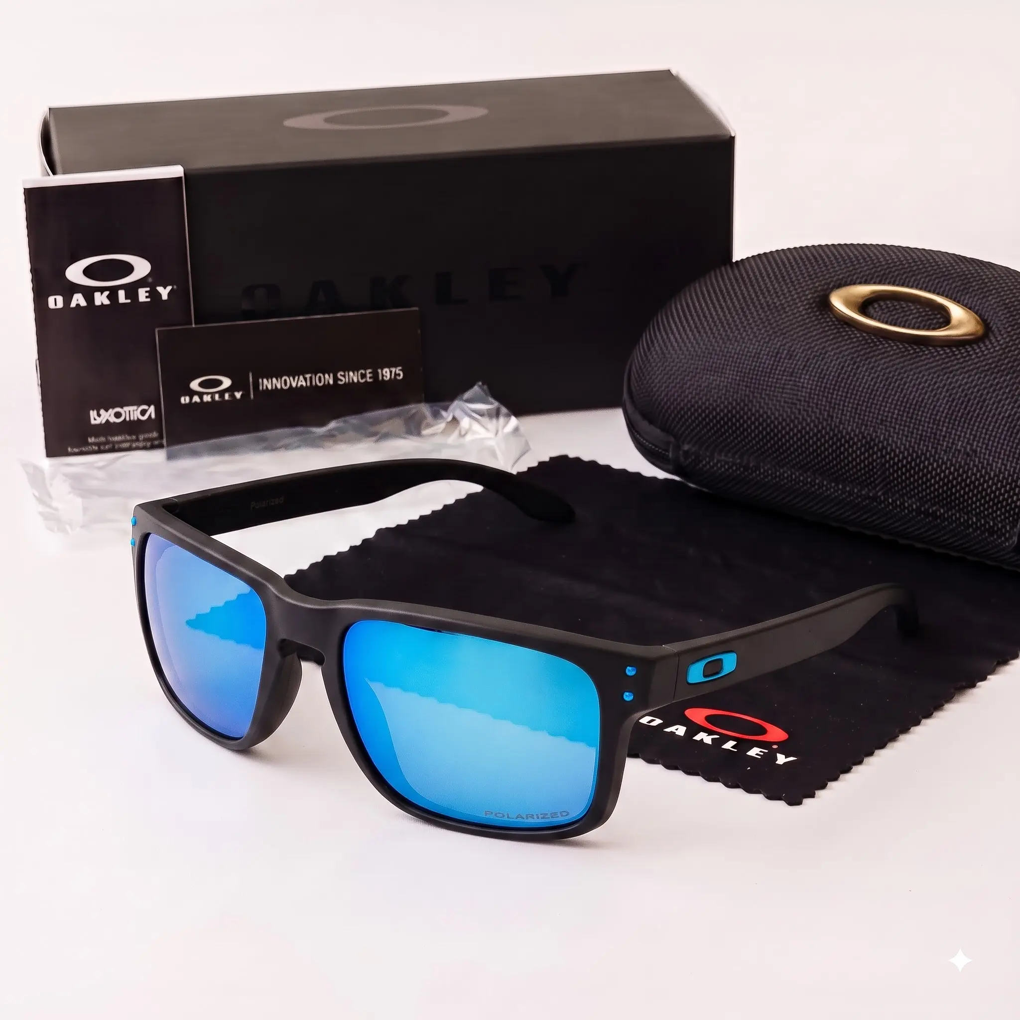 [ Buy 2, Get 1 FREE ] Oakley Active Sport Sunglasses Polarized Square Design UV400 Eye Protection for Outdoor Adventures